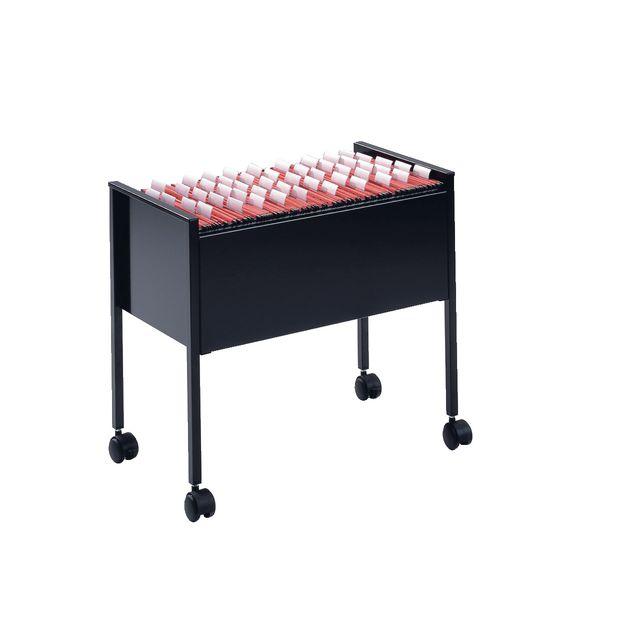 DURABLE Economy hanging file trolley black