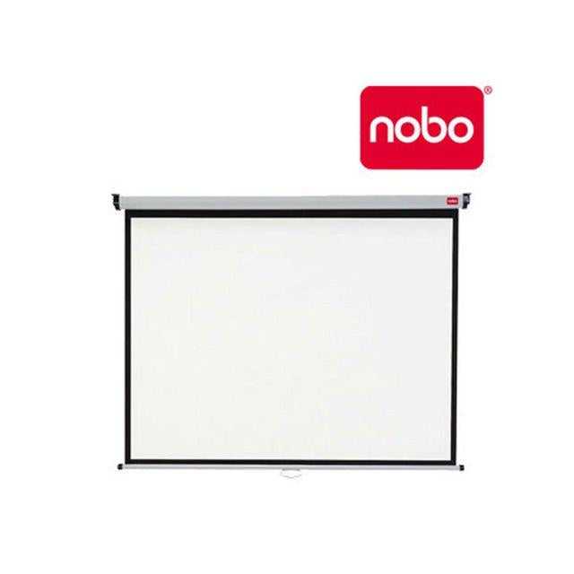Projection screen NOBO wall 195x146cm
