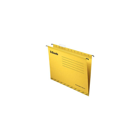Suspension file ESSELTE std A4 yellow