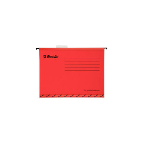 Suspension file ESSELTE std A4 red