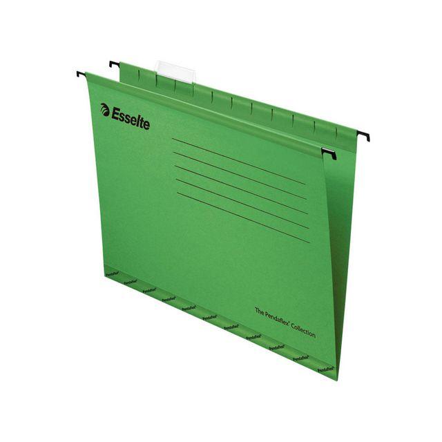 Suspension file ESSELTE folio 365x240mm green