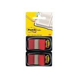Index POST-IT 25,4x43,2mm red 100/pack