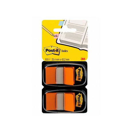Index POST-IT 25,4x43,2mm orange 100/pc