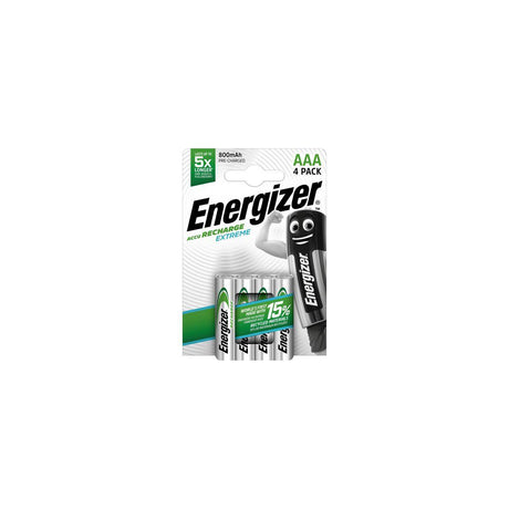 Battery Rechargeable ENERGIZER AAA Extr. 4/pc