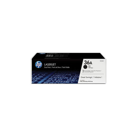 Toner HP CB436AD 36A 4K black 2/pack