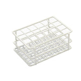 Test tube rack 4x6x13mm in white lacquer.