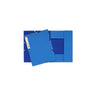 Rubber band folder FOREVER cardboard 3-cl blue