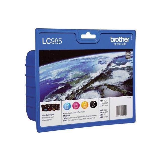 Ink cartridge BROTHER LC985 bk/c/m/y