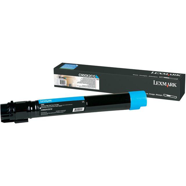 Toner LEXMARK C950X2CG 22K cyan