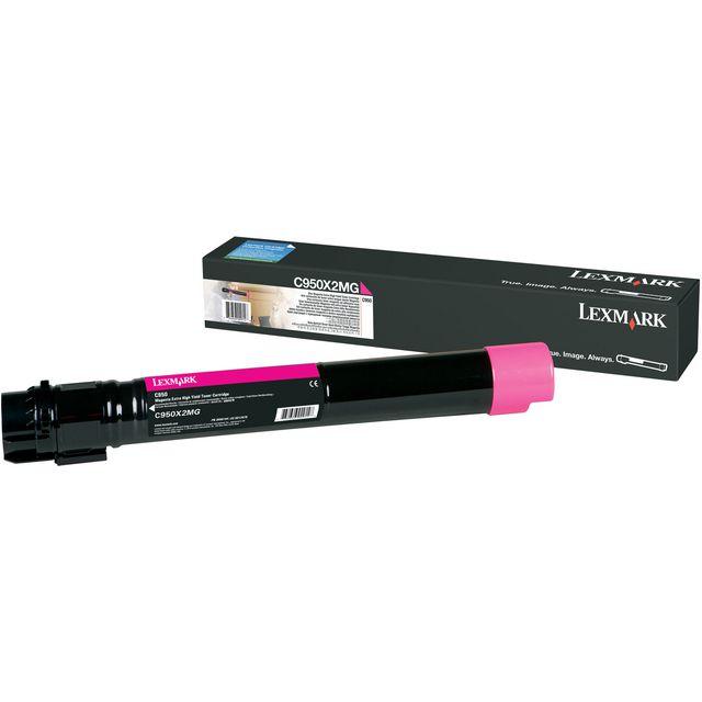 Toner LEXMARK C950X2MG 22K magenta