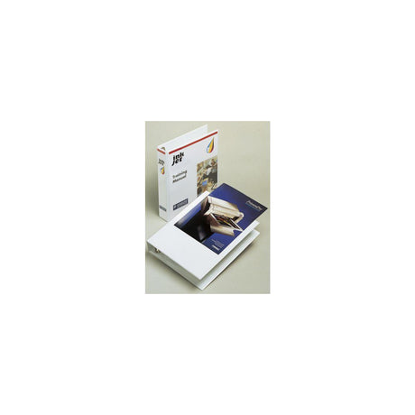 Ring binder EU A4 pocket back and front white