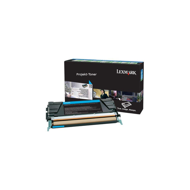 Toner LEXMARK X746A3CG 7K cyan