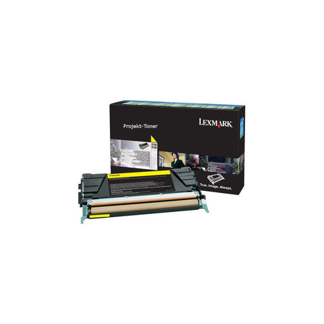Toner LEXMARK X746A3YG 7K yellow