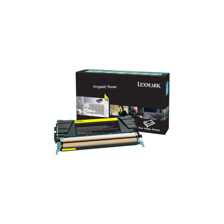 Toner LEXMARK X748H3YG 10K yellow