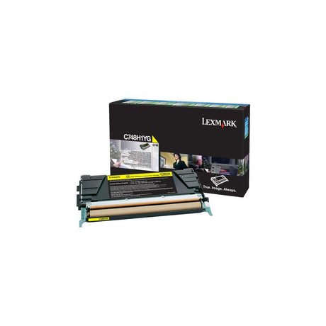 Toner LEXMARK C748H1YG 10K yellow