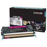 Toner LEXMARK X746A1MG 7K magenta