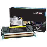 Toner LEXMARK X746A1YG 7K yellow