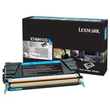 Toner LEXMARK X748H1CG 12K cyan