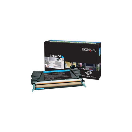 Toner LEXMARK C746A1CG 7K cyan