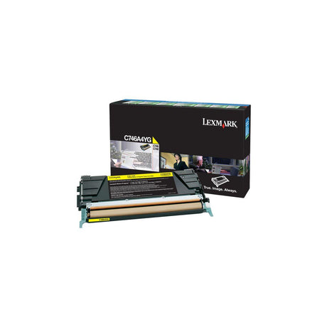 Toner LEXMARK C746A1YG 7K yellow