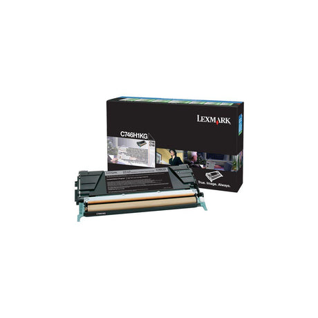Toner LEXMARK C746H1KG 12K black