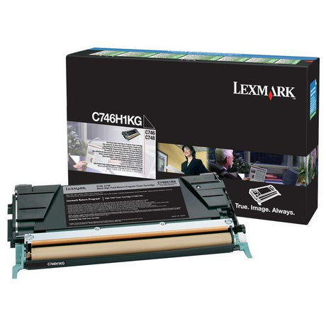 Toner LEXMARK C746H1KG 12K black