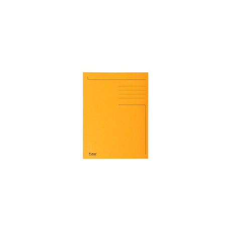 Folder EXACOMPTA 3-colour cardboard Folio orange