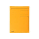Folder EXACOMPTA 3-colour cardboard Folio orange