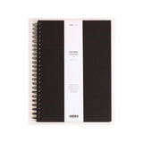 Ant.bok GRIEG Design A4 100g line black