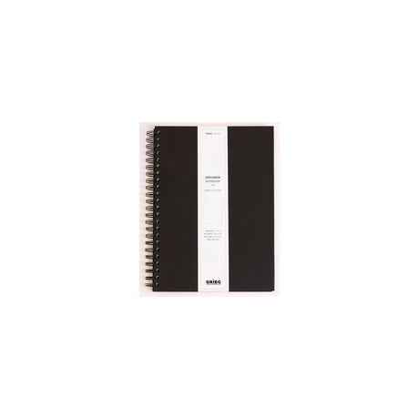 Ant.bok GRIEG Design A4 100g olinj black