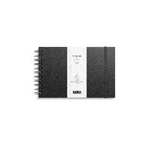 Sketchpad GRIEG A5 landscape 150g black