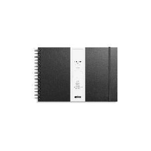 Sketchpad GRIEG A4 landscape 150g black