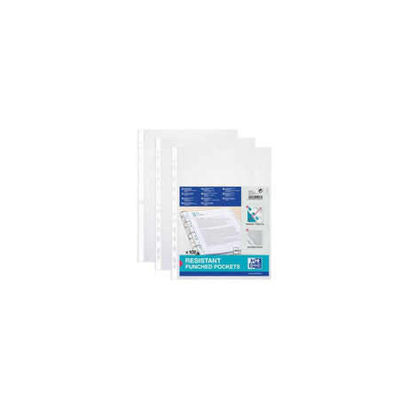 Plastic pocket OXFORD A4 0,09 clear 100/pack