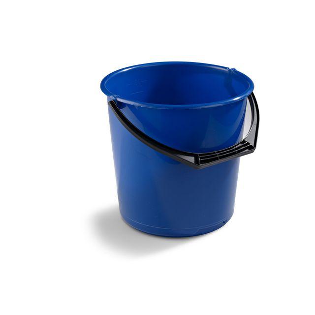 Bucket round blue 10L