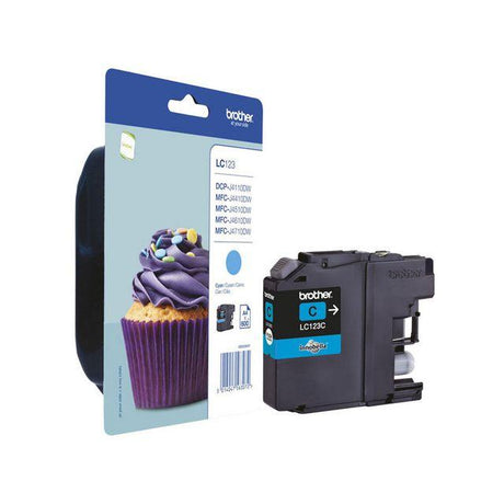 Ink cartridge BROTHER LC123C cyan