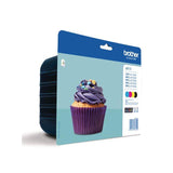 Ink cartridge BROTHER LC123 4 colours 4/pc