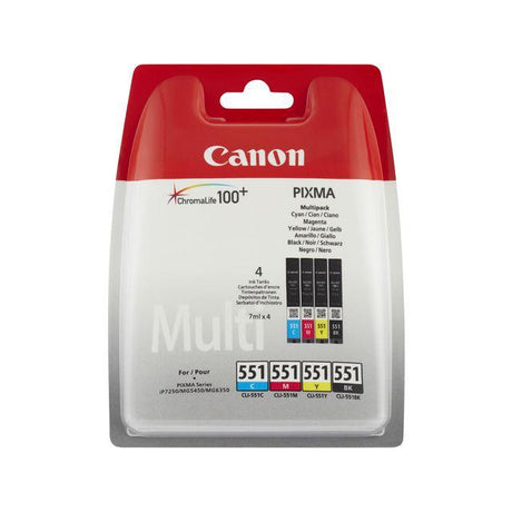 Ink cartridge CANON CLI-551 bk/c/m/y