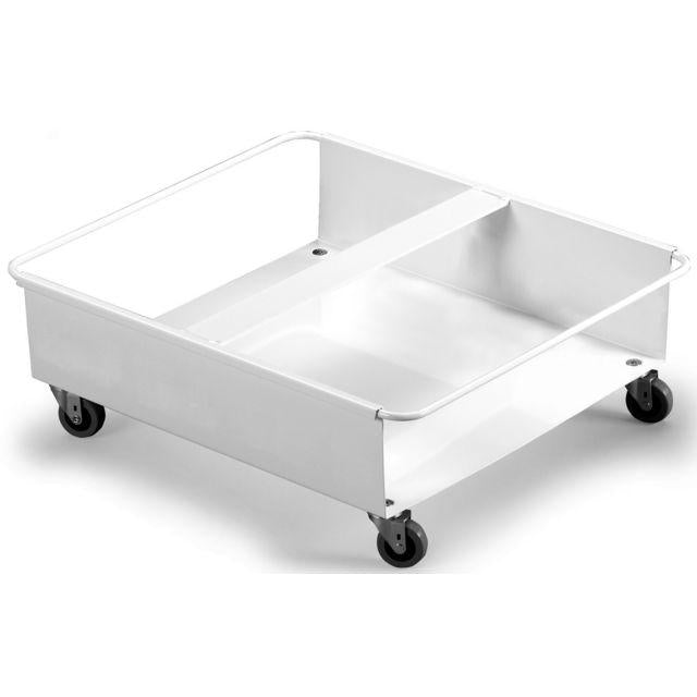 Trolley DURABIN 2x60L white