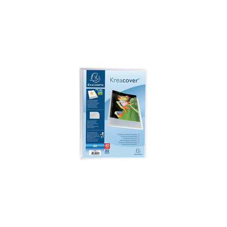 Demo book EXACOMPTA A4 20 pockets transp