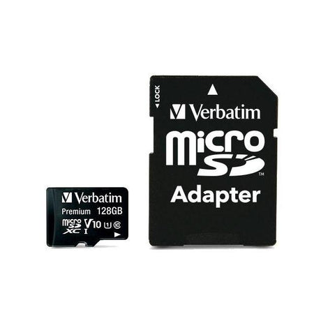 Memory card VERBATIM Micro SDXC 128GB C10