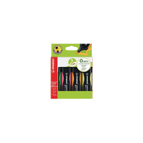Highlighter Green BOSS 4/pack