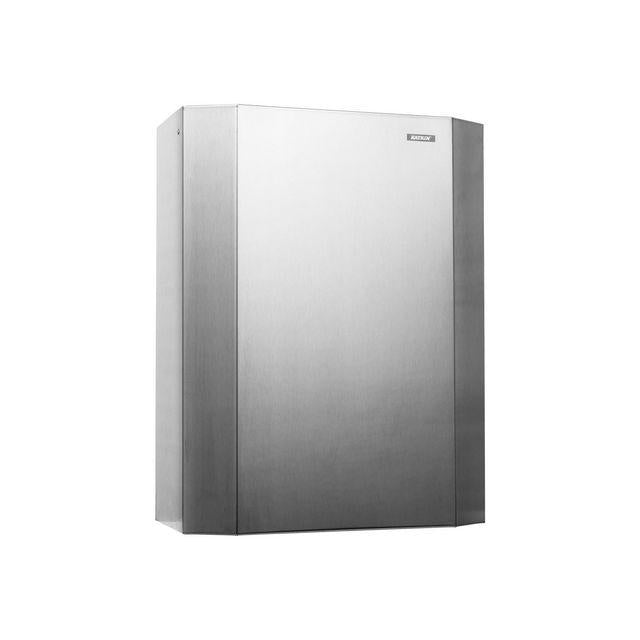 Wastepaper basket KATRIN steel 25L