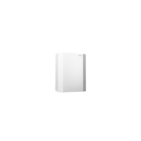 Wastepaper basket KATRIN white metal 25L