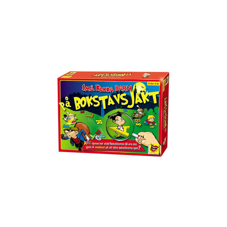 Wise children on a letter hunt from 4 years