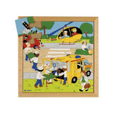 Ramp puzzle accident 34x34cm