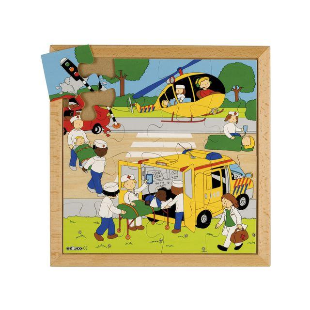 Ramp puzzle accident 34x34cm