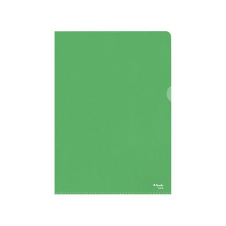 File folder ESSELTE A4 0,11 green 100/pack