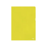 Folder ESSELTE A4 0,11 yellow 100/pack