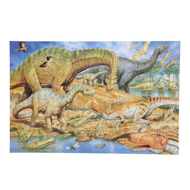 Floor puzzle dinosaurs 60x40cm