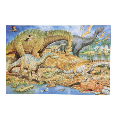 Floor puzzle dinosaurs 60x40cm